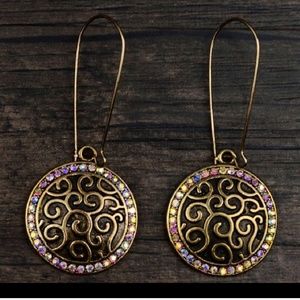 Medallion Earrings